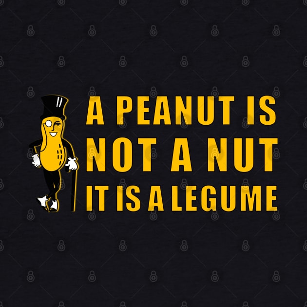 A Peanut is Not a Nut by lilmousepunk